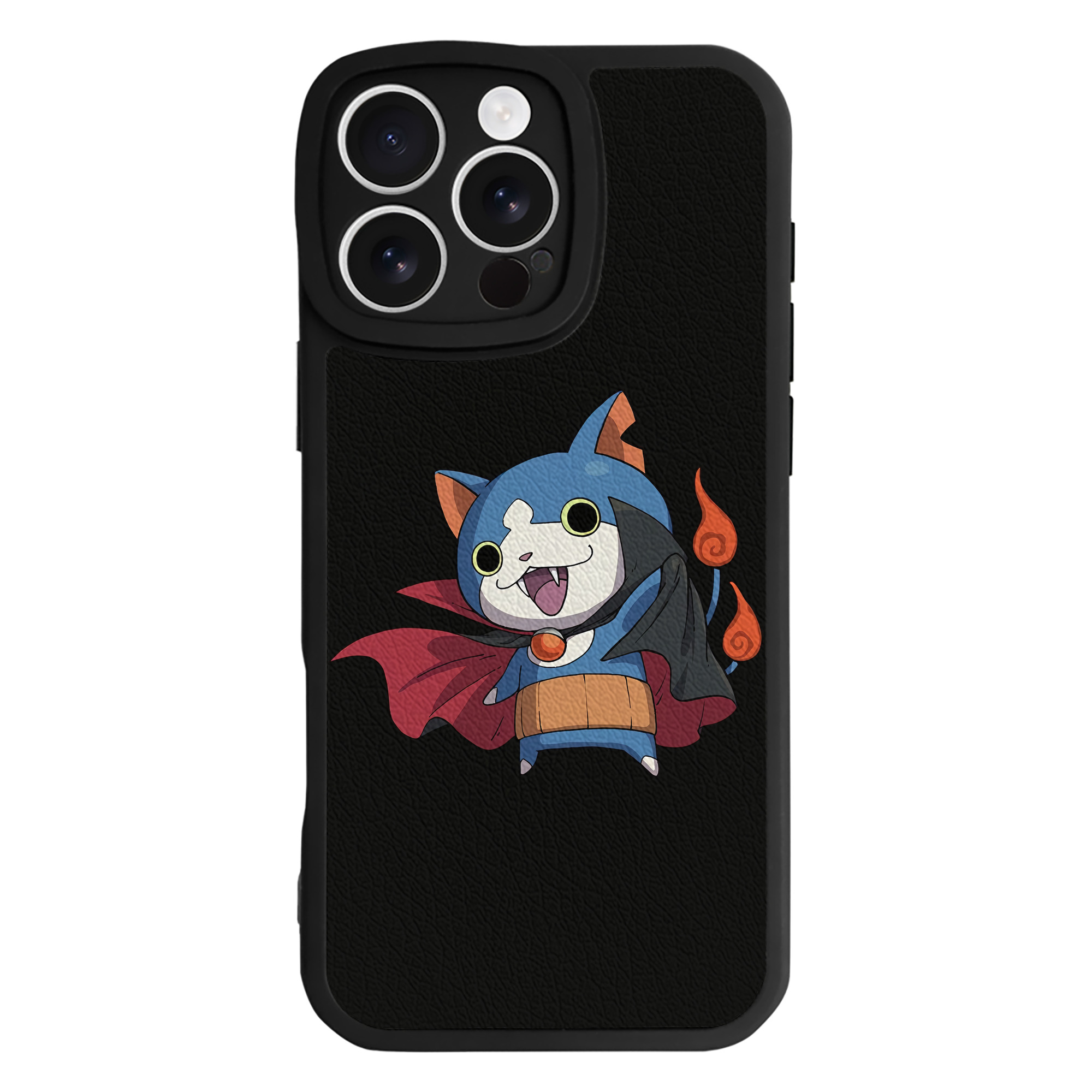 （画像用） 妖怪ウォッチ Yo-kai Watch 【iPhone 16シリーズ対応】シリコンスマホケース（レザー調） 材質：シリコン